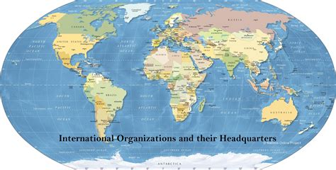 List of International Organizations and their Headquarters: Know Headquarter of All Important ...