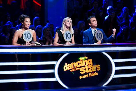 Dancing with the Stars judges CARRIE ANN INABA, JULIANNE HOUGH, BRUNO TONIOLI, ABC - Adam Taylor ...