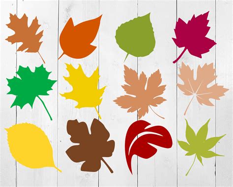Leaves Wreath Svg Fall Leaves Svg Autumn Leaves Svg Leaf Cricut File Leaf Silhouette,Leaves SVG ...