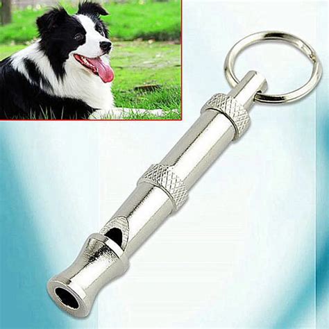 1pcs New Arrival Key chain Whistle Sound Pet New 55mm Dog Training Adjustable High Quality Dog ...