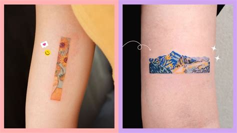 15 Korean Rectangle Frame Tattoo Designs