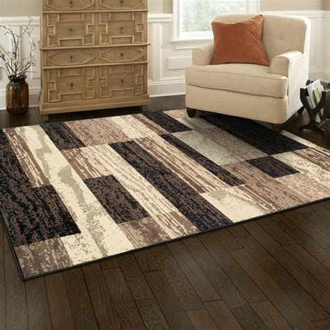 Impressions Hardy Indoor Modern Geometric Area Rug 4x6 - Walmart.com - Walmart.com