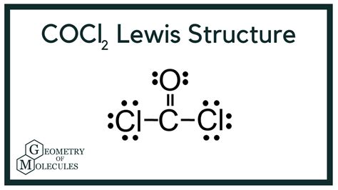 Phosgene having a chemical formula of COCl2, is a polyatomic molecule. It is used widely to make ...