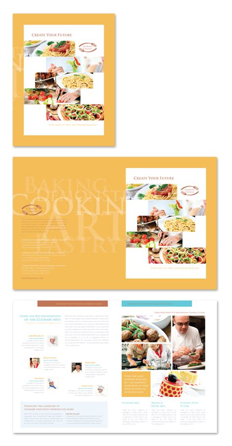Cooking College Brochure Template