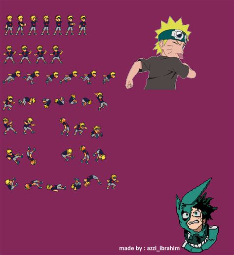 nzc Kid Naruto Sprite Sheet by azzi-ibrahim on DeviantArt