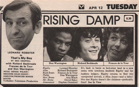 Rising Damp, Leonard Rossiter, Don Warrington, Richard Beckinsale, Frances de la Tour | Rising ...