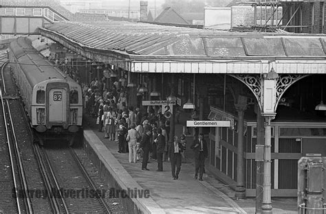 Archive photographs of Guildford train station through the decades from ...