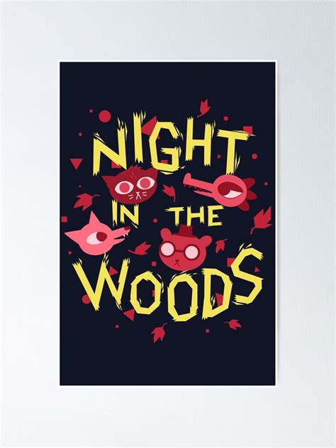 "Night in the Woods - all characters night version" Poster for Sale by ...