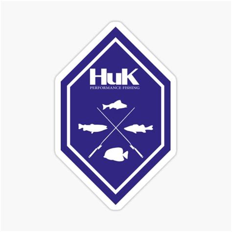 "HUK Fishing pro performance fishing" Sticker for Sale by ismailalrawi | Redbubble