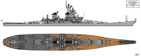 USS Missouri in 1990 by Tzoli on DeviantArt