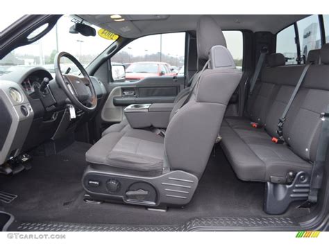 Black/Medium Flint Interior 2004 Ford F150 FX4 SuperCab 4x4 Photo ...