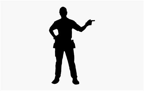 Factory Worker Png Transparent Images - Silhouette , Free Transparent Clipart - ClipartKey