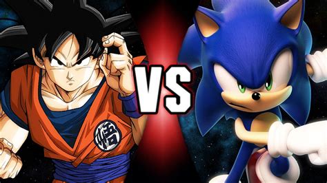 Goku vs Sonic by GreenLanternSpider on DeviantArt