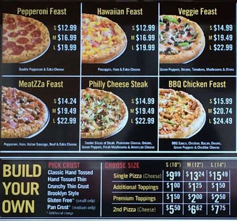 Domino's Menu, Menu for Domino's, Coquitlam, Coquitlam - Urbanspoon/Zomato