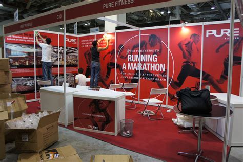 New Horizons - FlamezGraphics Portfolio: Pure Fitness Exhibition Booth ...