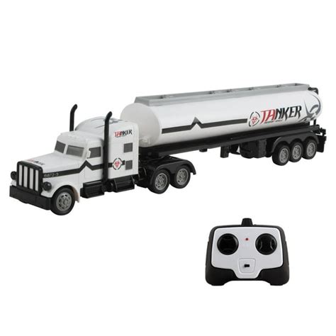 Vokodo RC Semi Truck And Trailer 18 Inch 2.4Ghz Fast Speed 1:16 Scale ...