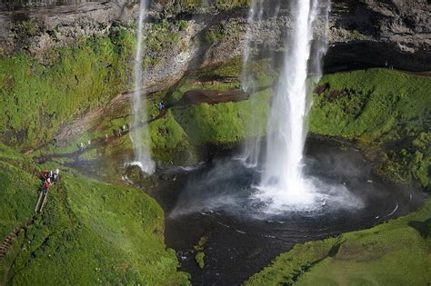 Seljalandsfoss Waterfalls, Iceland … – License image – 70398458 lookphotos