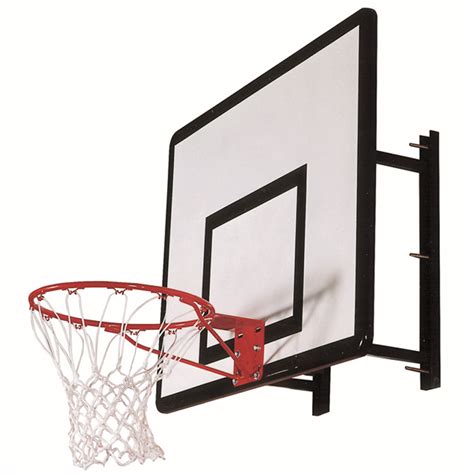 Heavy Duty Basketball Wall Mount Unit & Ring