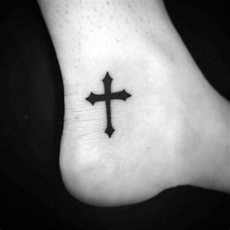 Dazzling Small Cross Tattoos - Small Cross Tattoos - Small Tattoos - MomCanvas