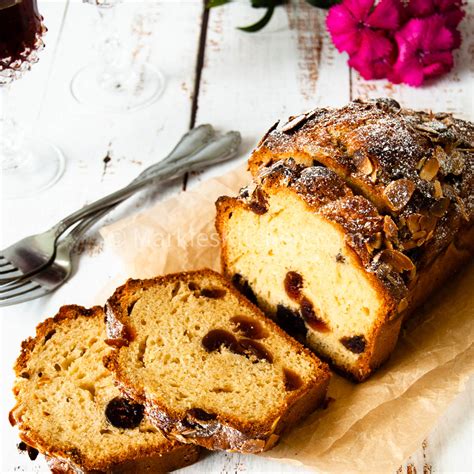 Cherry and Almond Madeira Cake - Markie's Kitchen