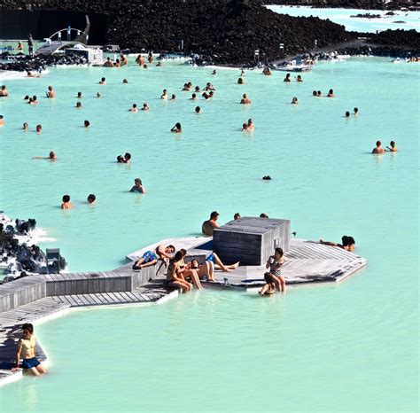 Blue Lagoon, Iceland. In 1976 a pool formed at the site from the waste water of the geothermal ...