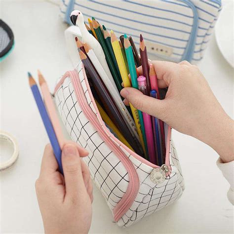 Pouched Stationery Organiser Pencil Case – NotebookTherapy