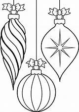 Printable Coloring Pages Of Christmas Ornaments sketch template