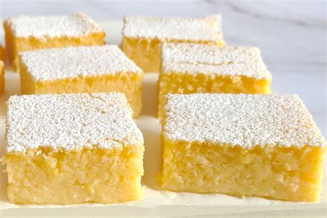 Impossible lemon bars – Artofit