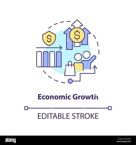 Economic growth concept icon Stock Vector Image & Art - Alamy