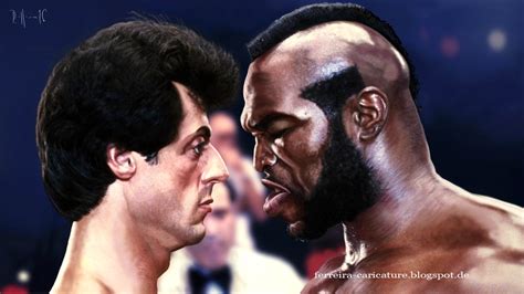 Caricatures & Illustrations: Rocky III - "Eye of the Tiger"