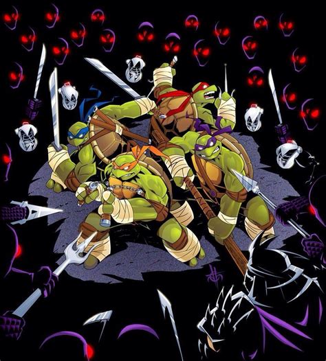 Teenage Mutant Ninja Turtles Foot Clan Wallpapers - Wallpaper Cave