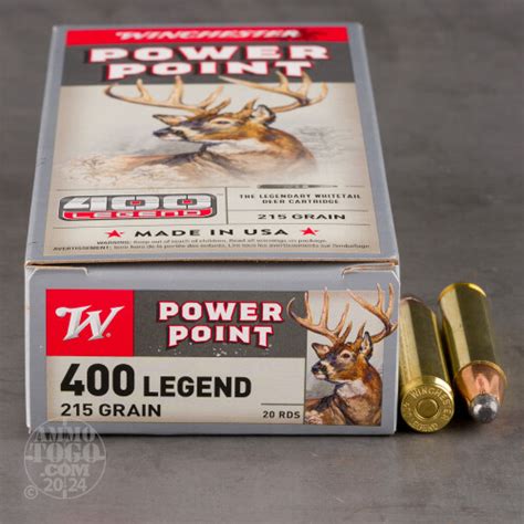 400 Legend Ammo for Sale - Hunting Rounds In-Stock