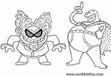 Free Printable Captain Underpants Coloring Pages – ScribbleFun sketch template