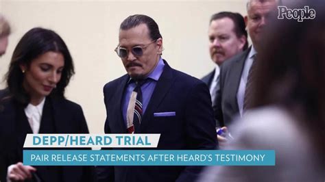 Amber Heard and Johnny Depp Issue Statements After Her Explosive Testimony