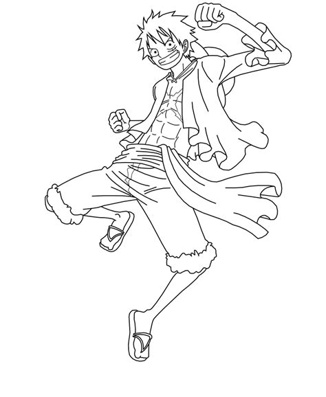 16 Monkey D Luffy Coloring Pages - Printable Coloring Pages