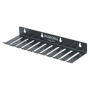 Pomona Electron 4408/POM 10-Slot Test Lead Rack Holder Black Steel No.2 Temper 1-2 Hard - 155977 ...