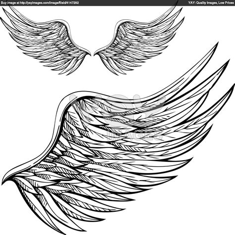 Wings Tattoo Sketch at PaintingValley.com | Explore collection of Wings ...