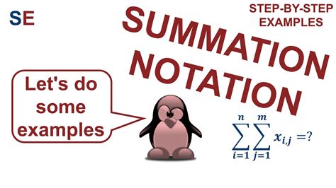 Summation notation | step-by-step examples - YouTube