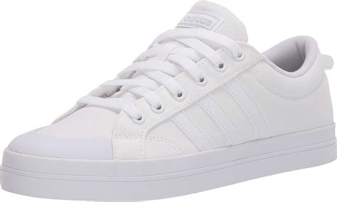 adidas Women's Bravada Sneaker, FTWR White/FTWR White/Matte Silver, 6.5 UK: Amazon.co.uk: Shoes ...