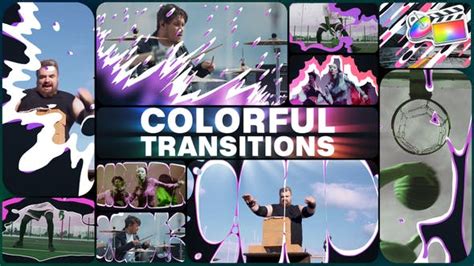 Colorful Transitions for FCPX, Video Templates - Envato Elements