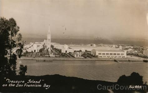 "Treasure Island" on the San Francisco Bay California Postcard