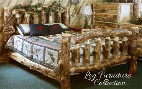 Amish Log Furniture Collection