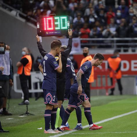 ¿Y el tridente? Así fue de debut de Lionel Messi con el PSG ante el Reims