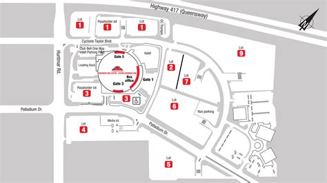 Parking Lots at Canadian Tire Centre | Sens Lore Wiki | Fandom