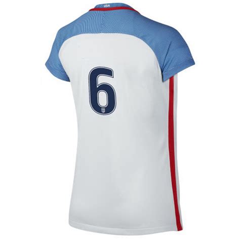 2016/2017 Number Six #6 Stadium Home Jersey For Sale USA Soccer