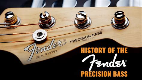 History of the Fender Precision Bass | TalkBass.com