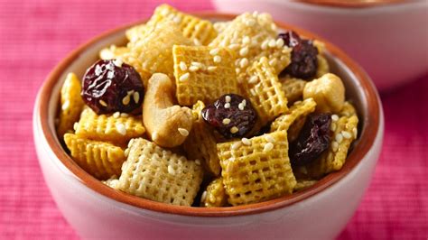 Honey Nut Cherry Crunch Chex Mix Recipe - BettyCrocker.com