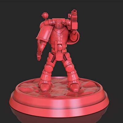 Space Marine Armor - 3D Print Model by PaburoVIII