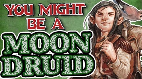 You Might Be a Circle of the Moon Druid | Druid Subclass Guide for DND ...