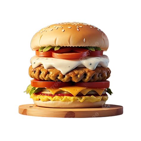 Burger Transparent Background, Food, Delicious, Transparent PNG Transparent Clipart Image and ...